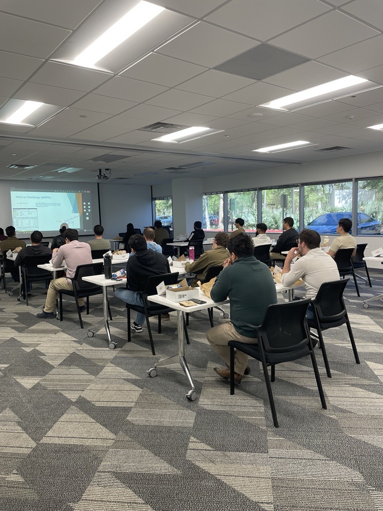 Lunch and Learn in new office